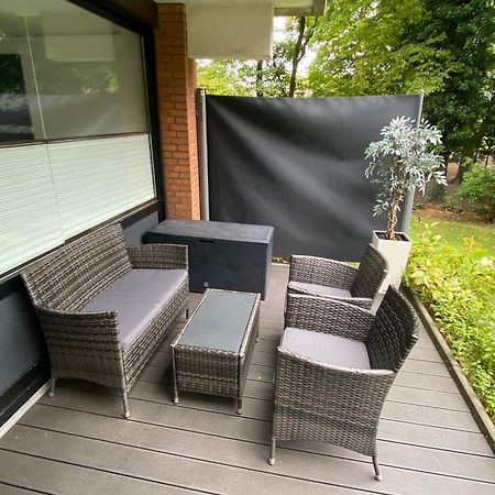 Moderne 2-Zimmer-Wohnung Mit Garten Hannover Kültér fotó