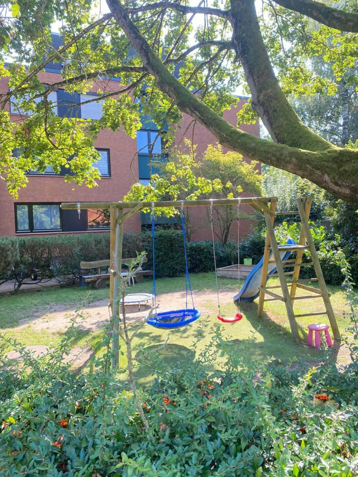 Moderne 2-Zimmer-Wohnung Mit Garten Hannover Kültér fotó