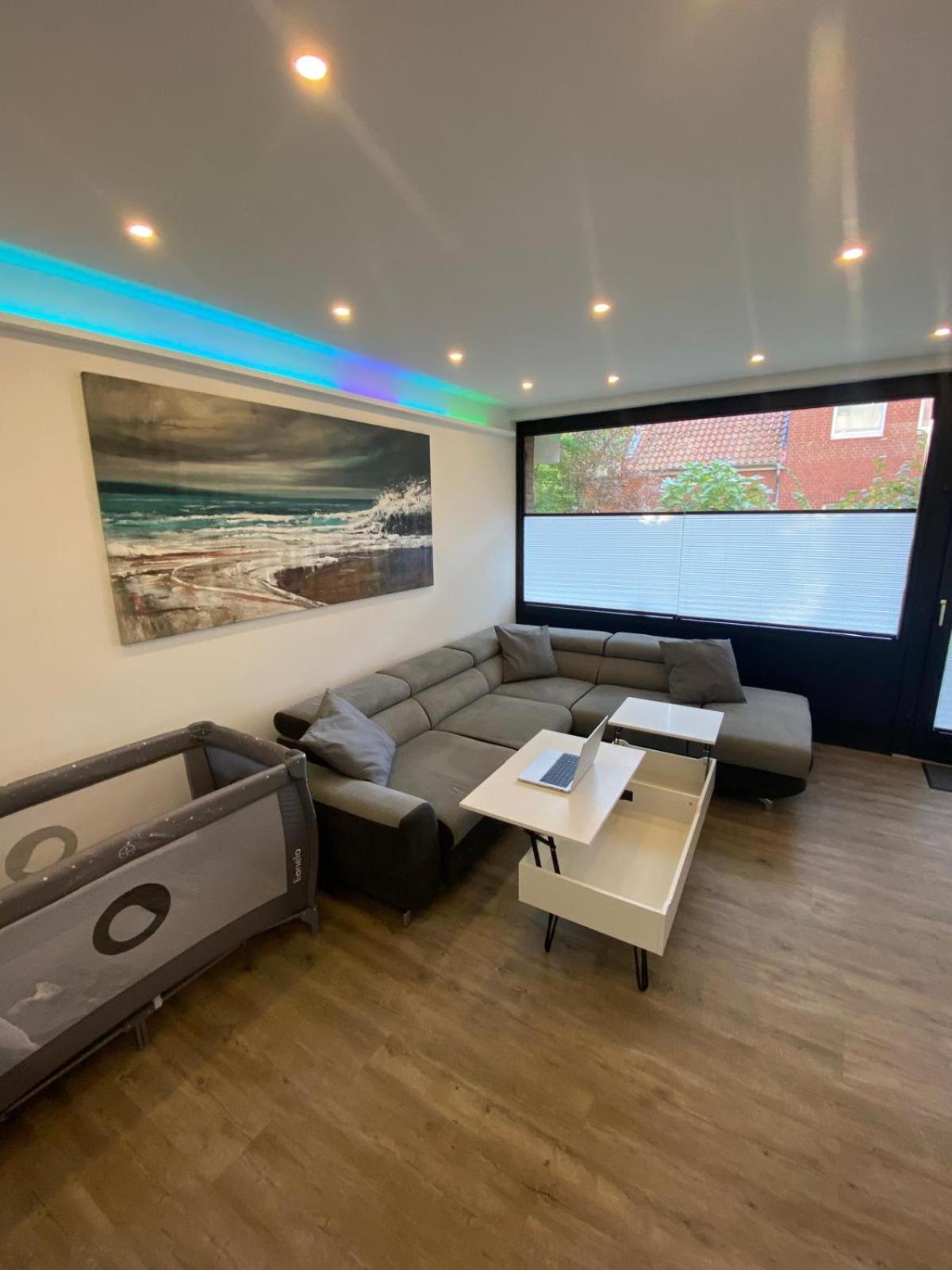 Moderne 2-Zimmer-Wohnung Mit Garten Hannover Kültér fotó