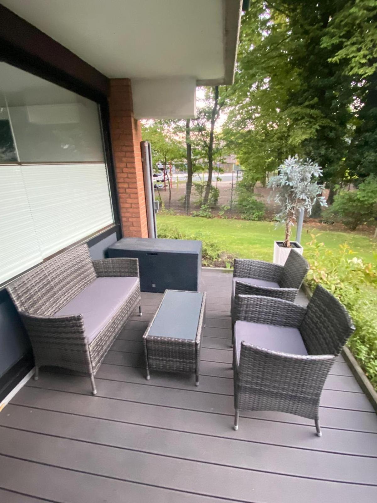 Moderne 2-Zimmer-Wohnung Mit Garten Hannover Kültér fotó